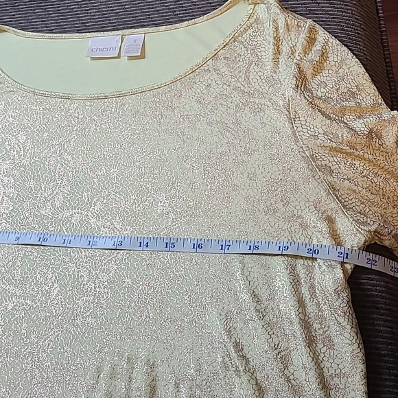 Chico's Abstract Print Blouse - Picture 10 of 13